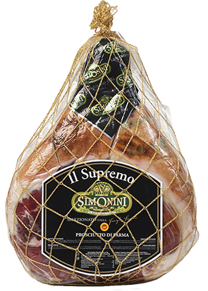 Il Supremo, 24 months and more, deboned Parma Ham by Simonini, Corona Dorata